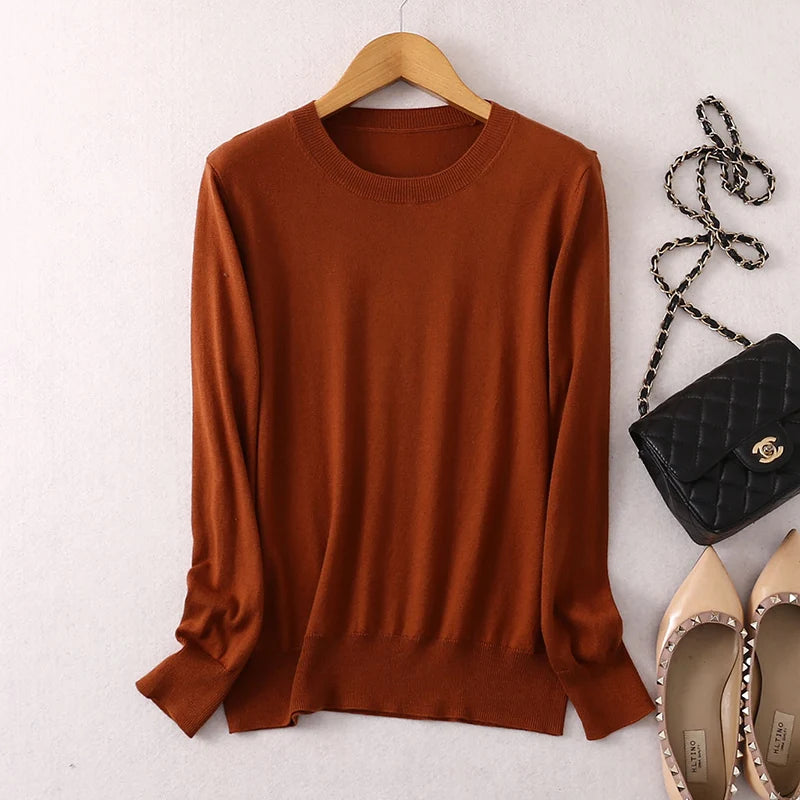 Slim Fit Knit Sweater – Style for Fall/Winter 2025