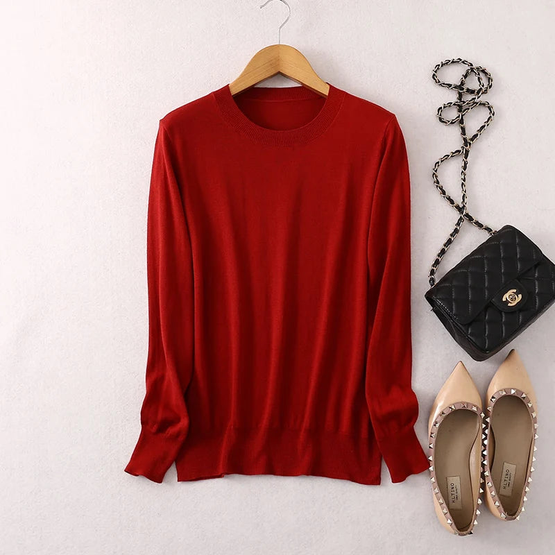 Slim Fit Knit Sweater – Style for Fall/Winter 2025