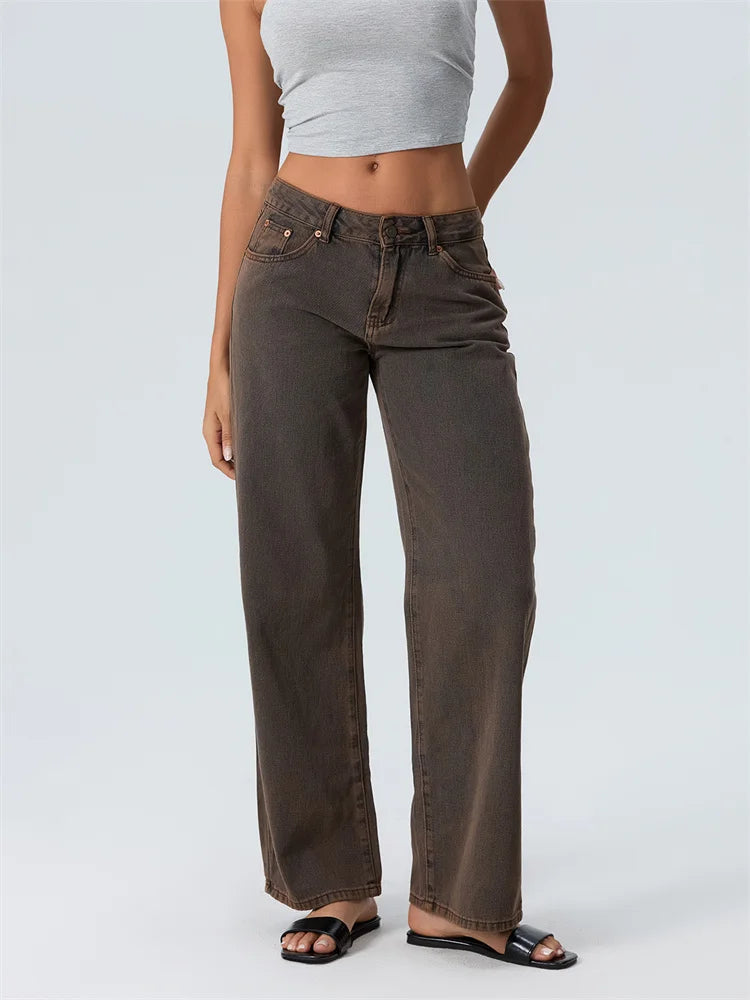 Urban Chic Baggy Jeans – Loose Fit, Hip Hop Denim Style