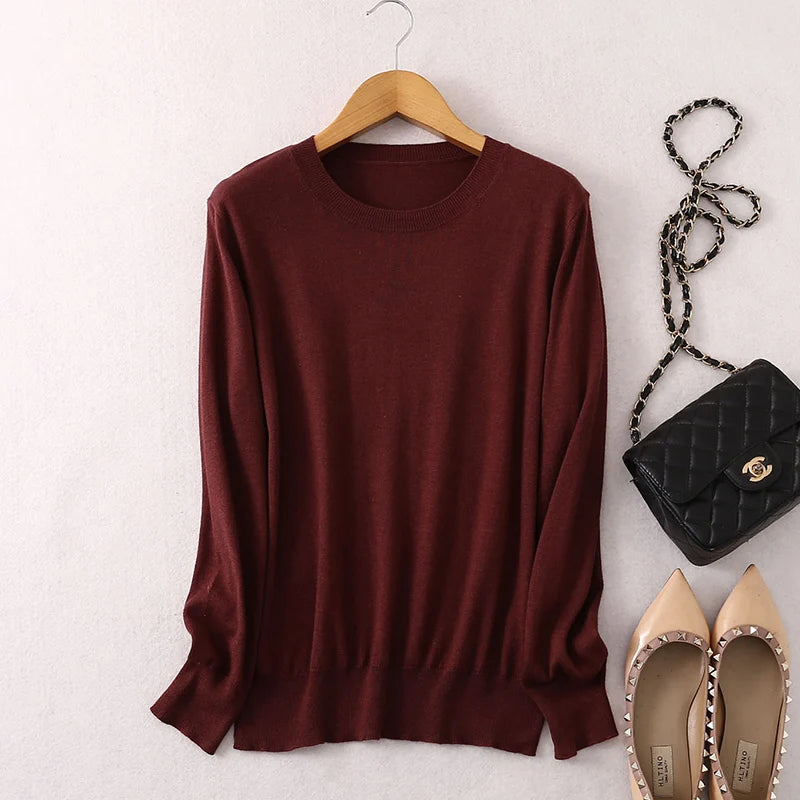 Slim Fit Knit Sweater – Style for Fall/Winter 2025